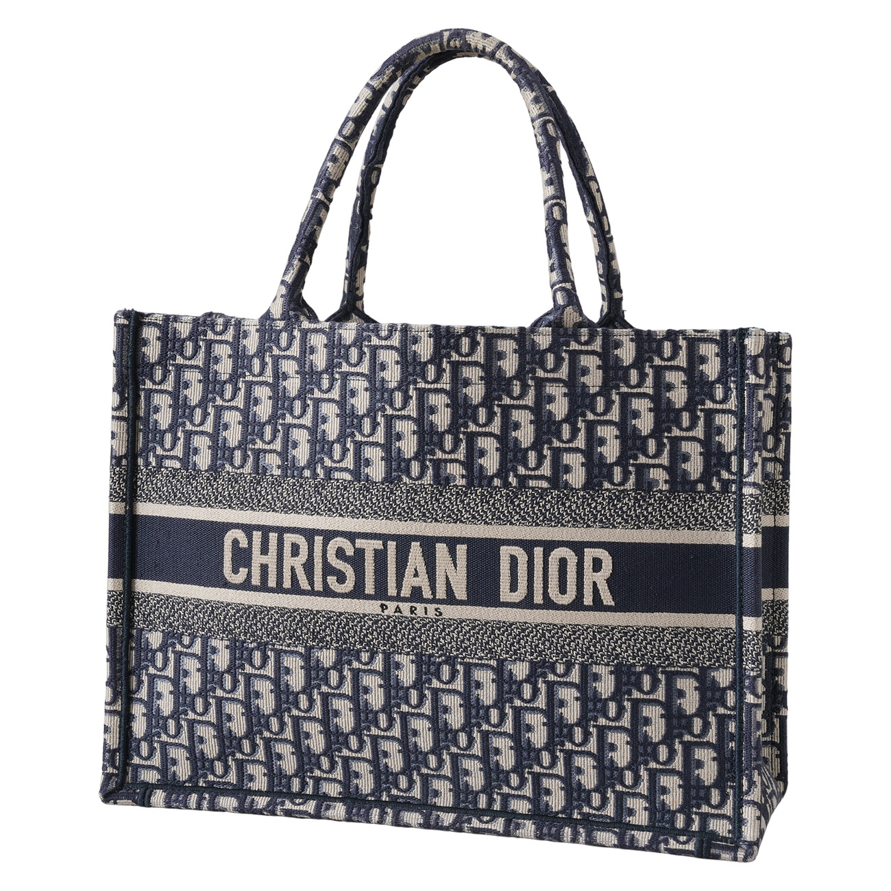 CHRISTIAN DIOR(USED)디올 M1296 북 토트 미듐